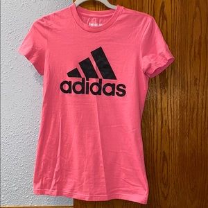 Pink Adidas t-shirt